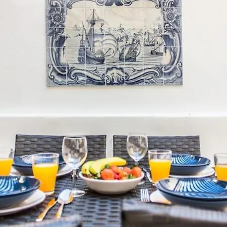 Lägenhet Santos Blue Tiles *